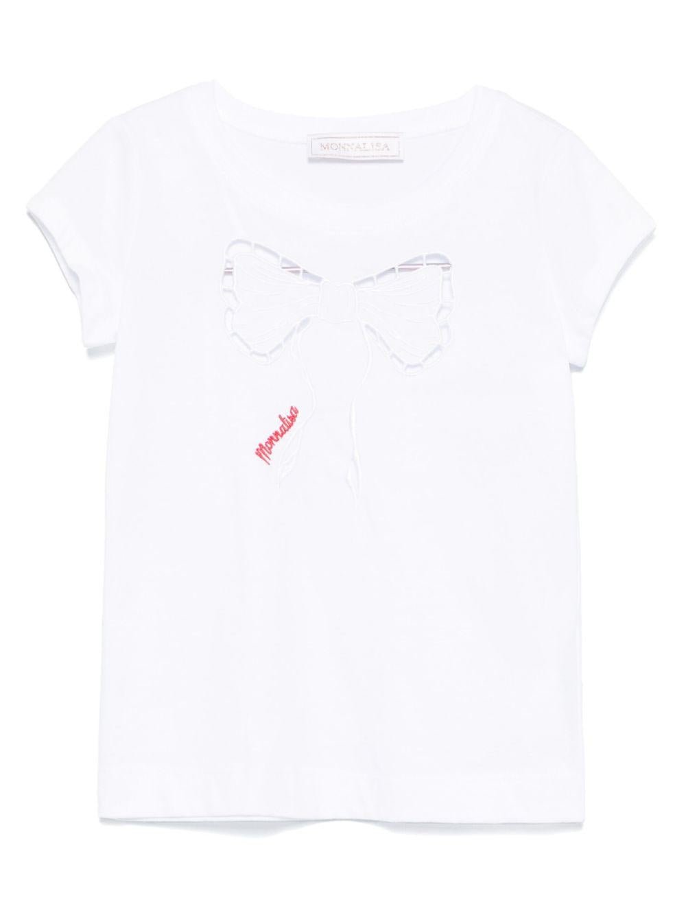 Monnalisa t-shirt con fiocco - Ninna Nanna