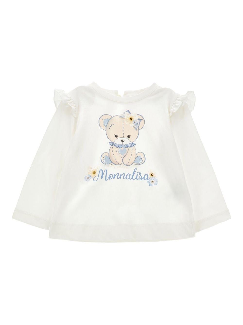 Monnalisa t-shirt con orsetto - Ninna Nanna