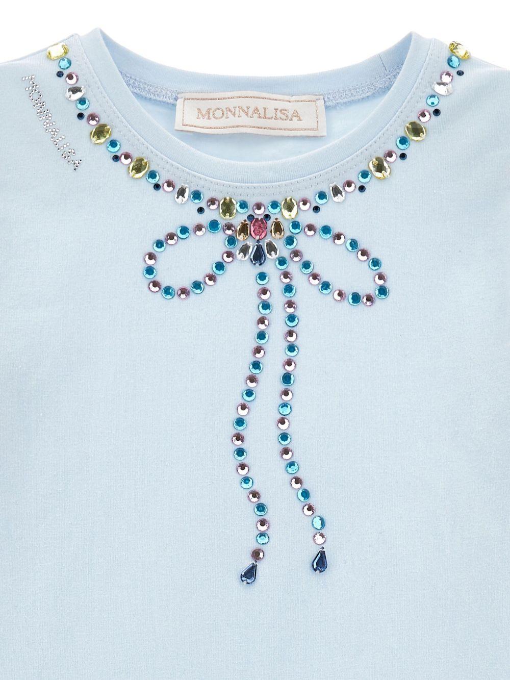 Monnalisa t-shirt con strass - Ninna Nanna