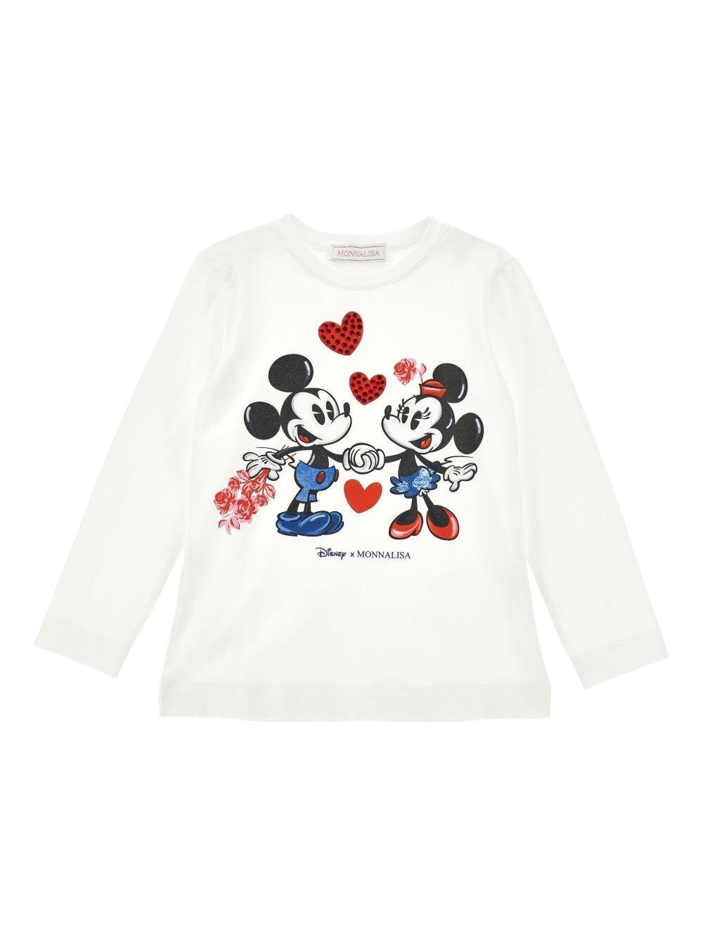 Monnalisa t-shirt Mickey e Minnie - Ninna Nanna