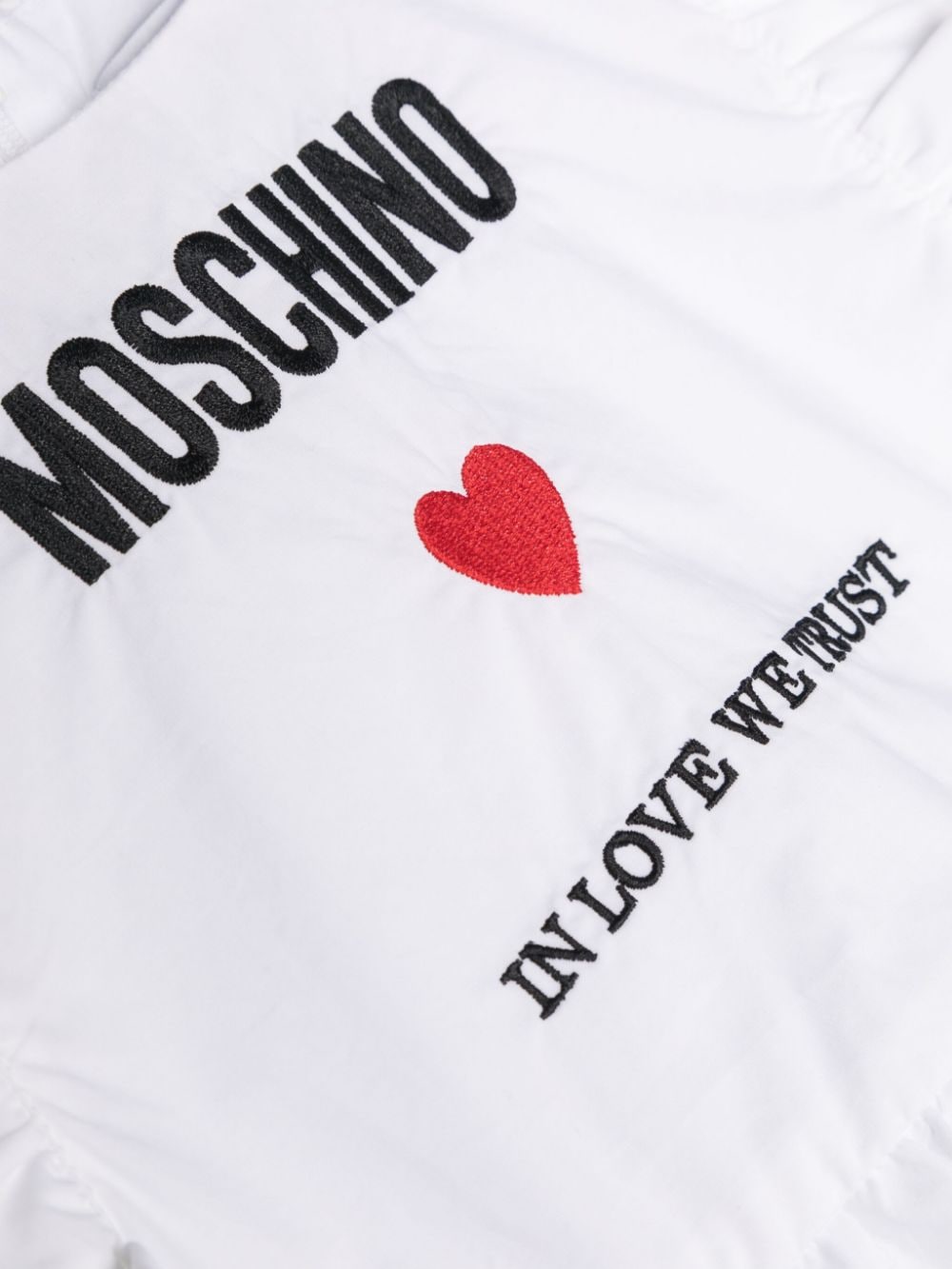 Moschino Kids abito con logo - Ninna Nanna