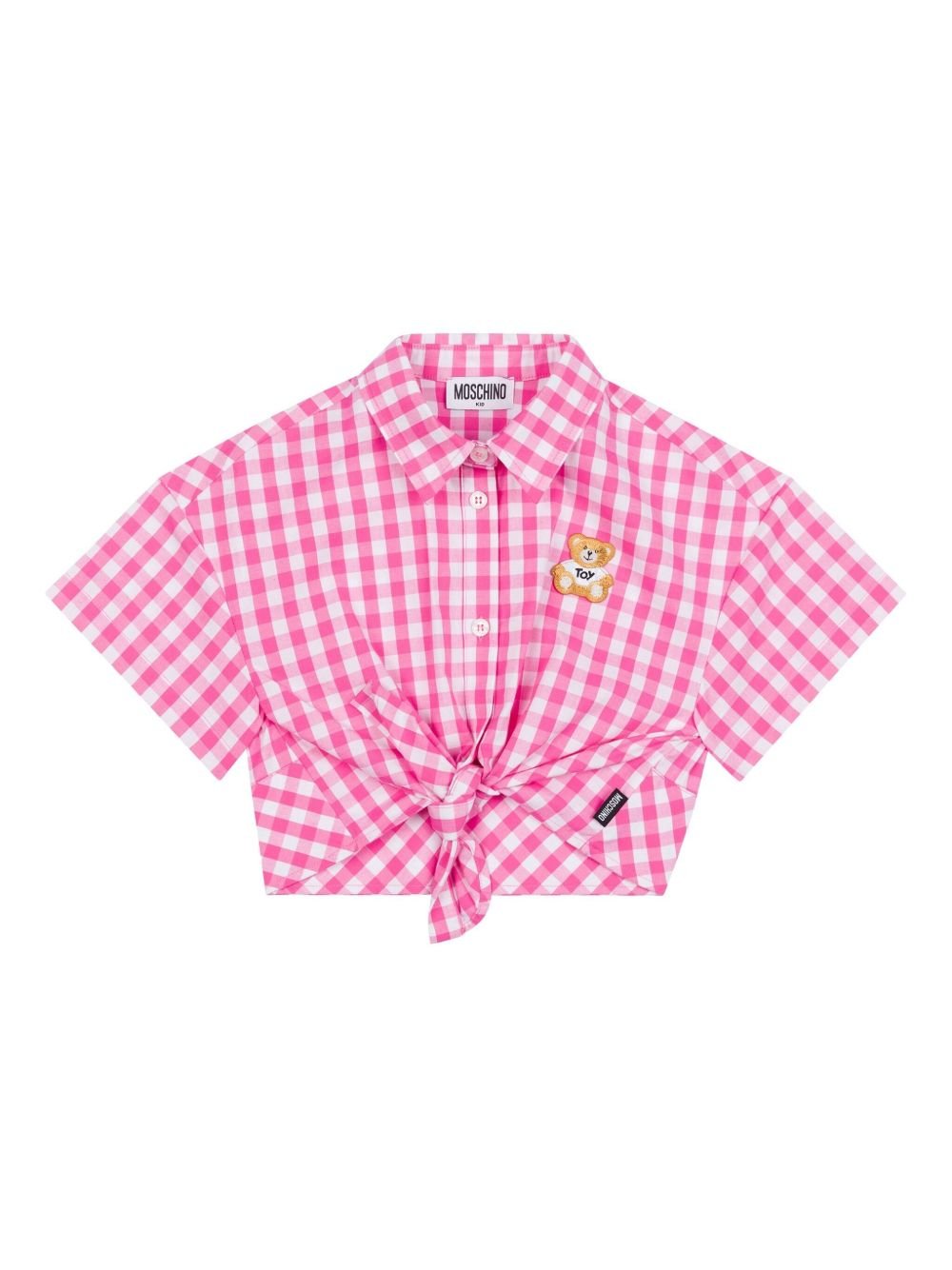 Moschino Kids camicia a quadri - Ninna Nanna