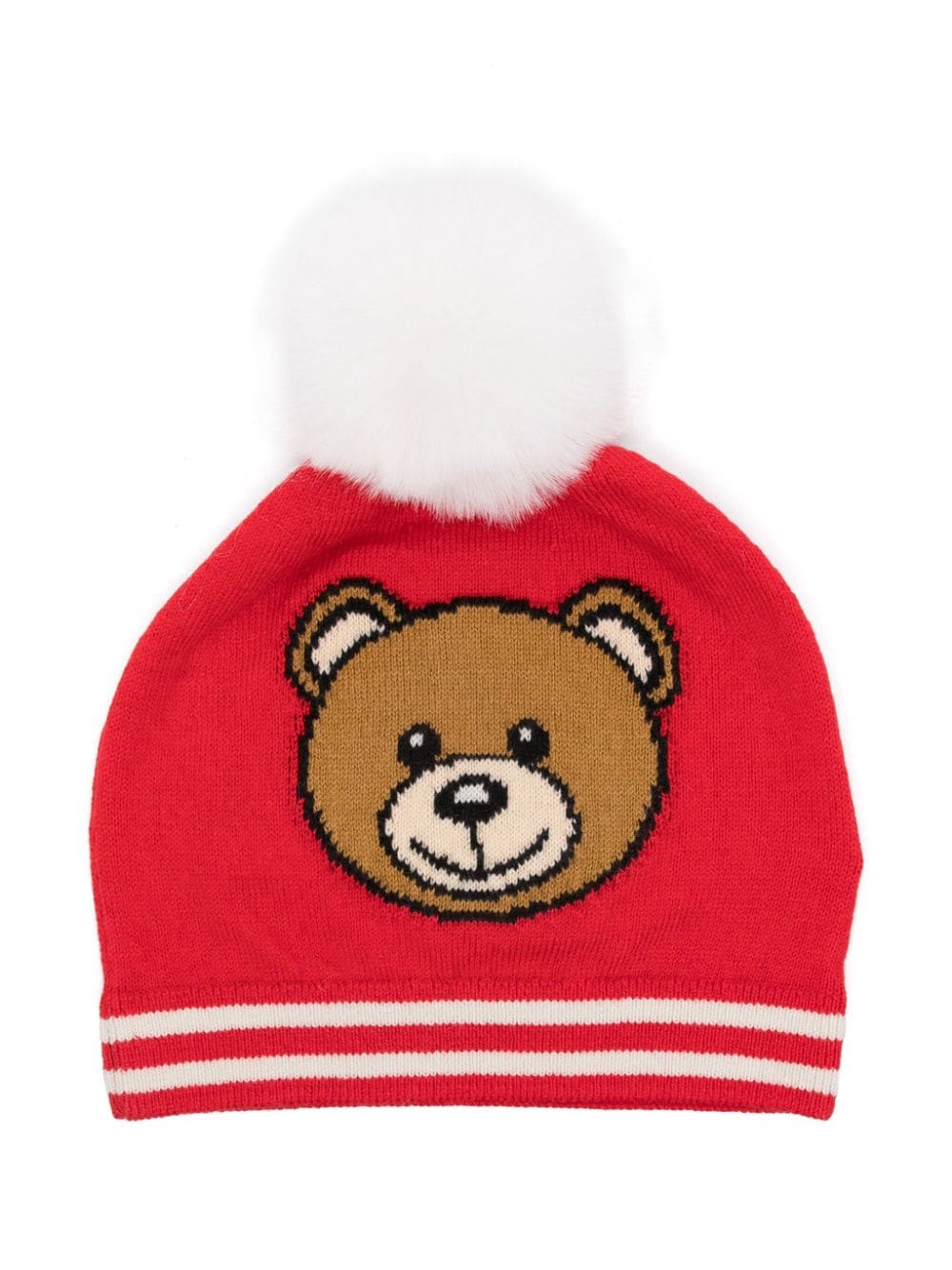 Moschino Kids cappello con pompon - Ninna Nanna