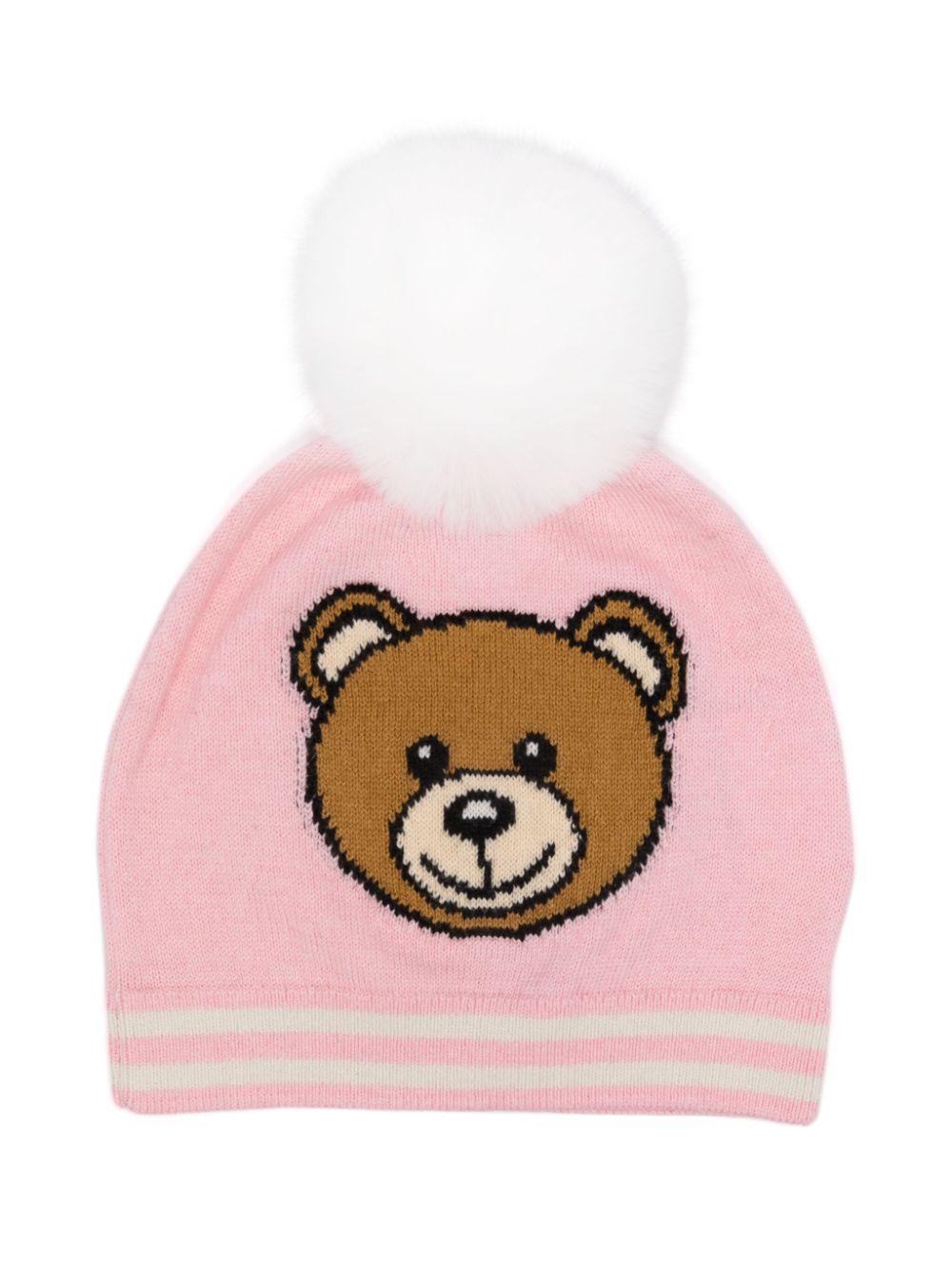 Moschino Kids cappello con pompon - Ninna Nanna