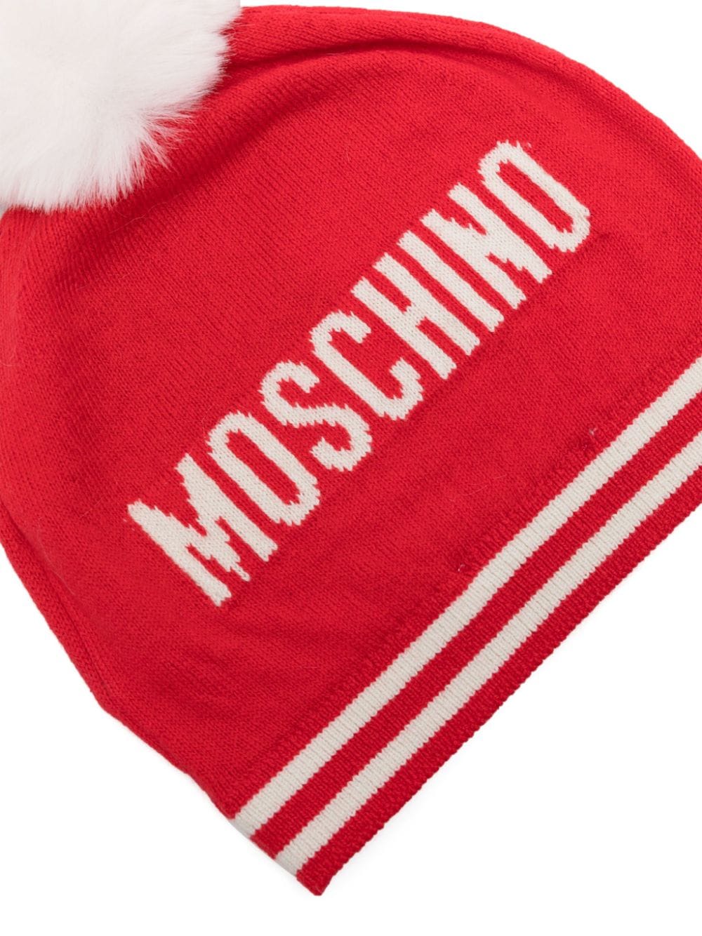 Moschino Kids cappello con pompon - Ninna Nanna