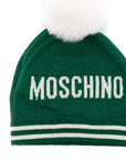 Moschino Kids cappello con pompon - Ninna Nanna