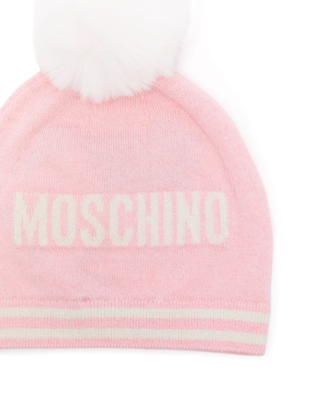 Moschino Kids cappello con pompon - Ninna Nanna