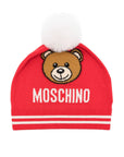 Moschino Kids cappello con pompon - Ninna Nanna