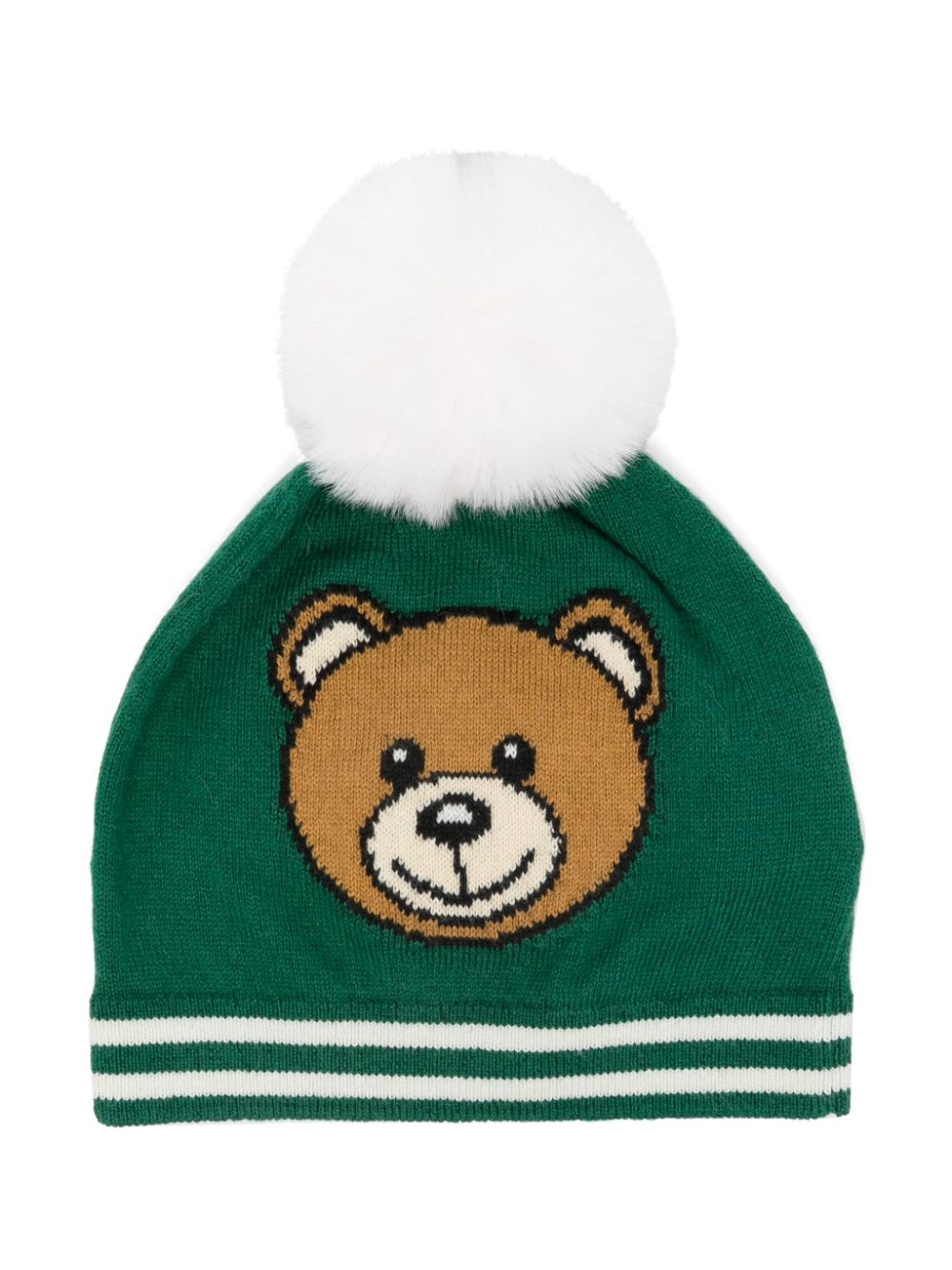 Moschino Kids cappello con pompon - Ninna Nanna