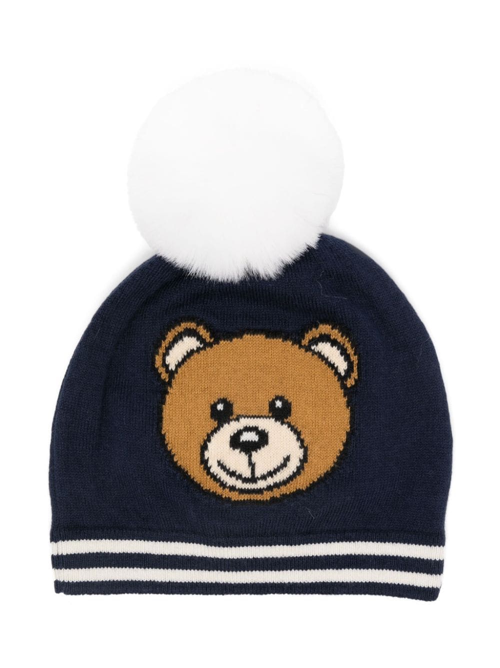 Moschino Kids cappello con pompon - Ninna Nanna