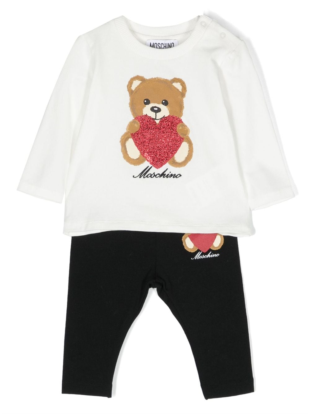 Moschino Kids completo 2 pezzicon Teddy - Ninna Nanna