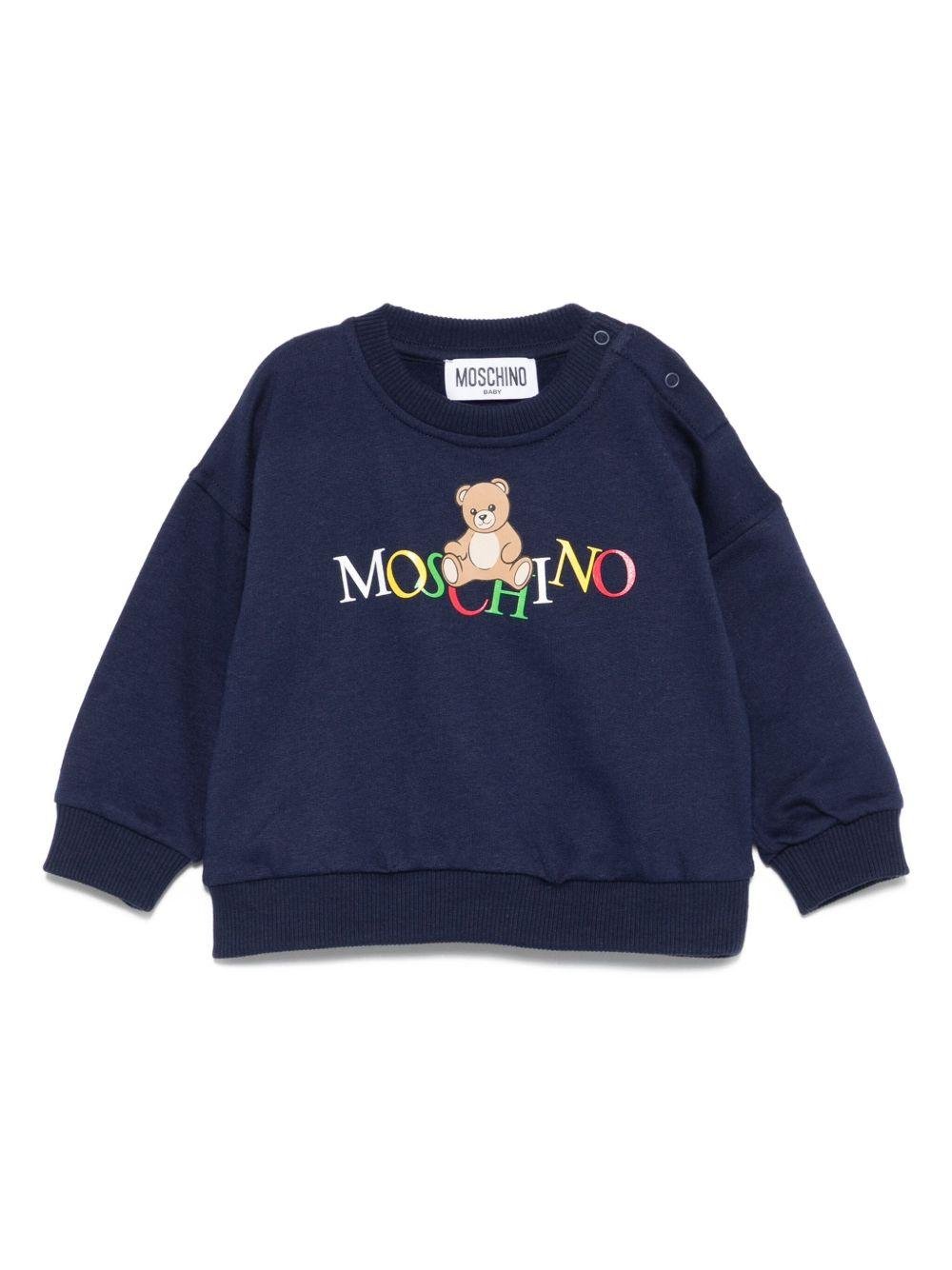 Moschino Kids felpa con logo - Ninna Nanna