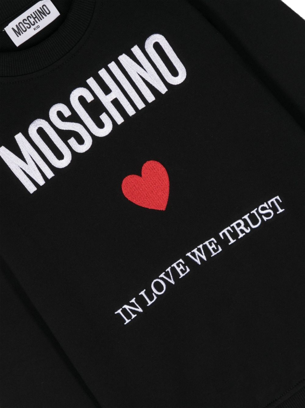 Moschino Kids felpa con logo - Ninna Nanna