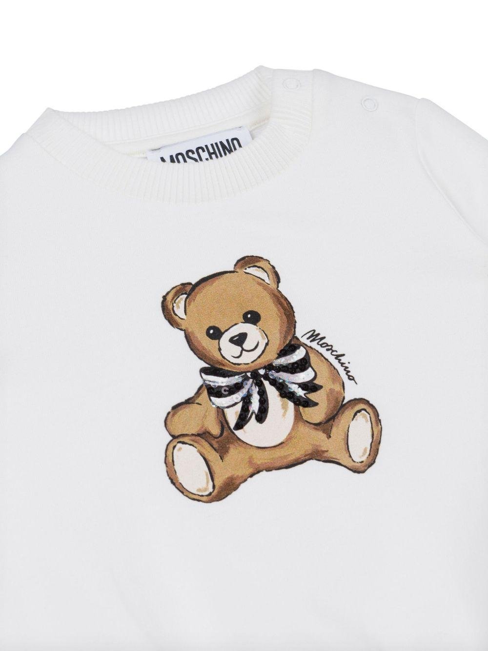 Moschino Kids felpa con Teddy - Ninna Nanna