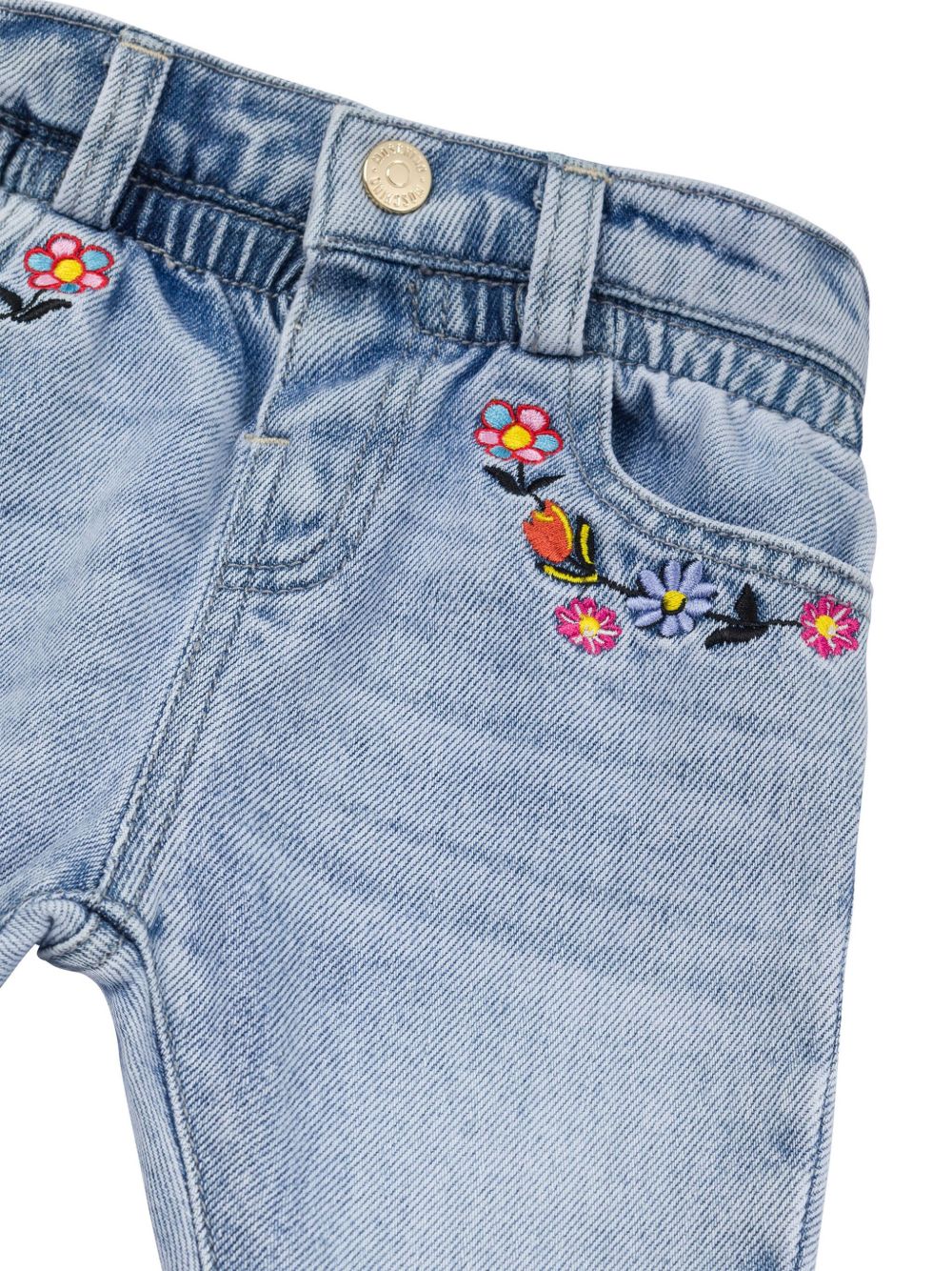 Moschino Kids jeans con ricamo - Ninna Nanna