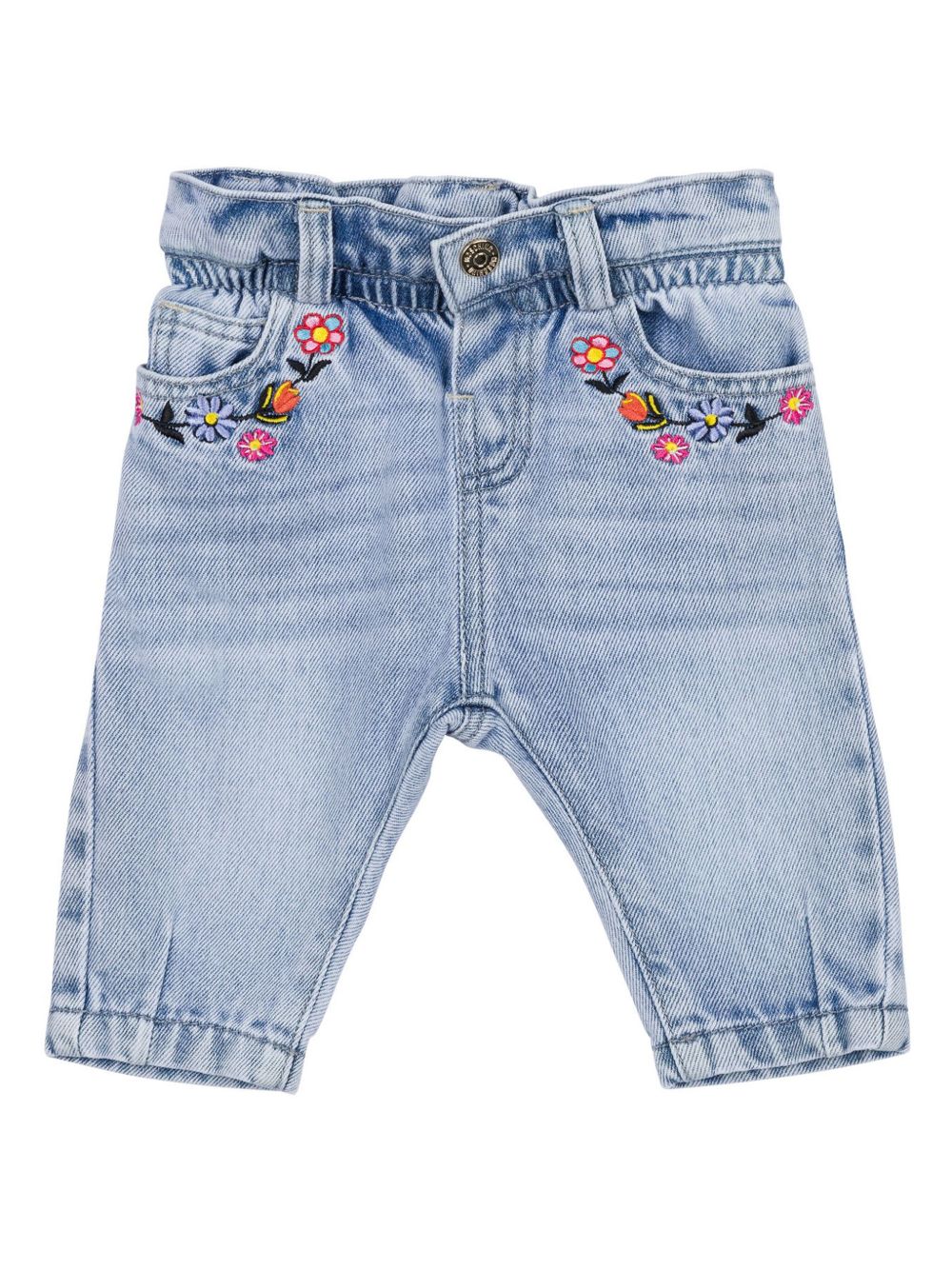 Moschino Kids jeans con ricamo - Ninna Nanna