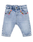 Moschino Kids jeans con ricamo - Ninna Nanna