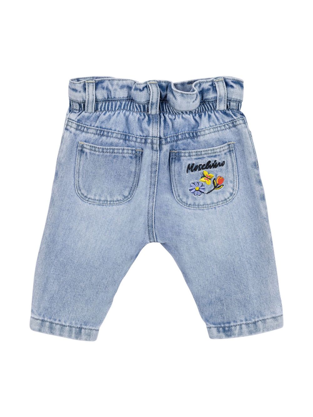 Moschino Kids jeans con ricamo - Ninna Nanna