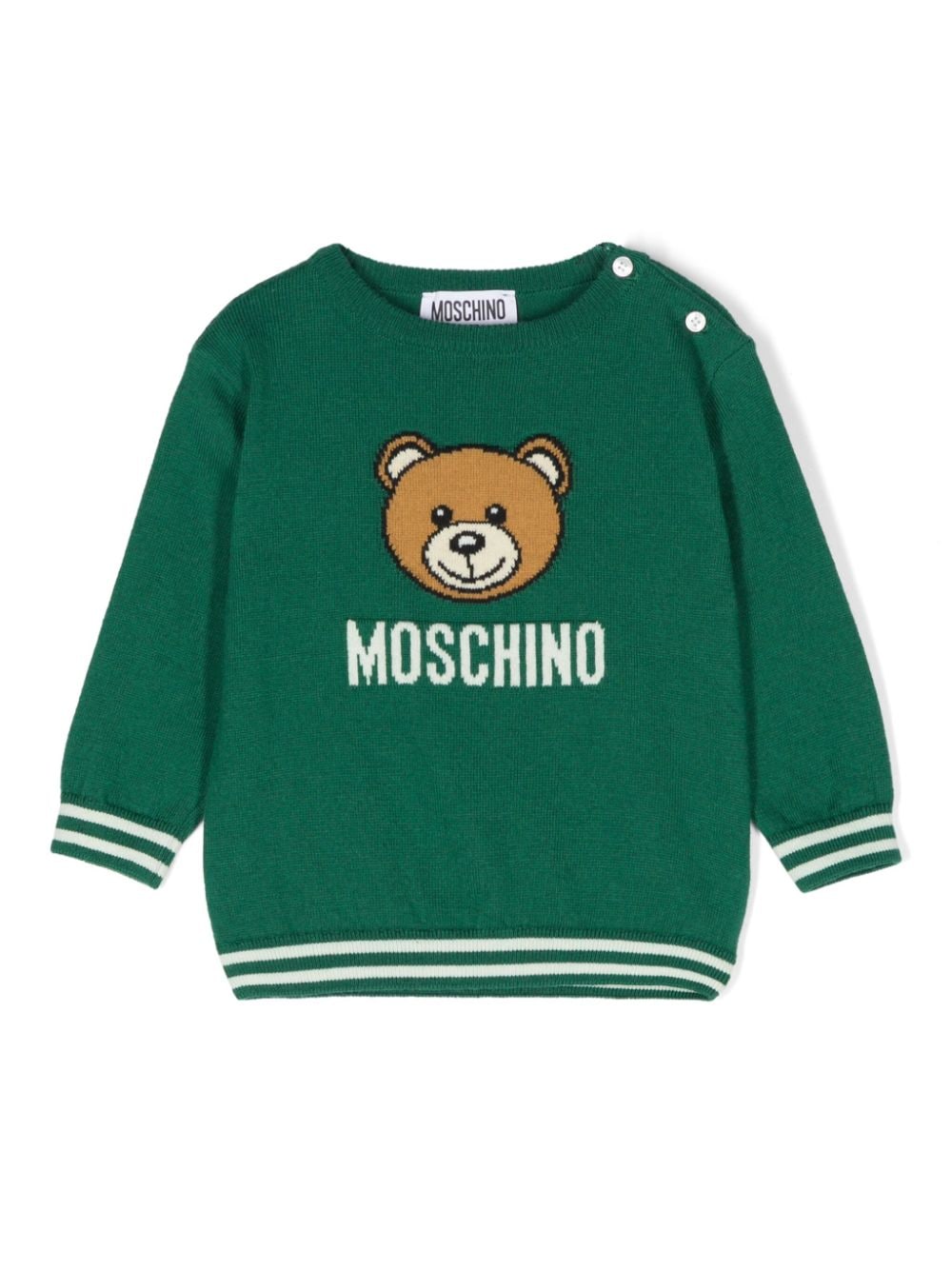 Moschino Kids maglione con Teddy - Ninna Nanna