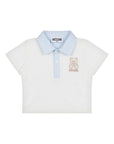 Moschino Kids polo con Teddy - Ninna Nanna