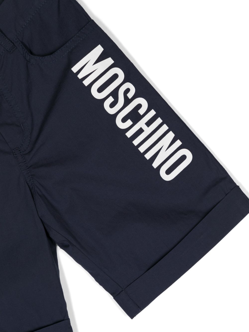 Moschino Kids shorts con logo - Ninna Nanna