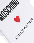 Moschino Kids t-shirt con ricamo - Ninna Nanna