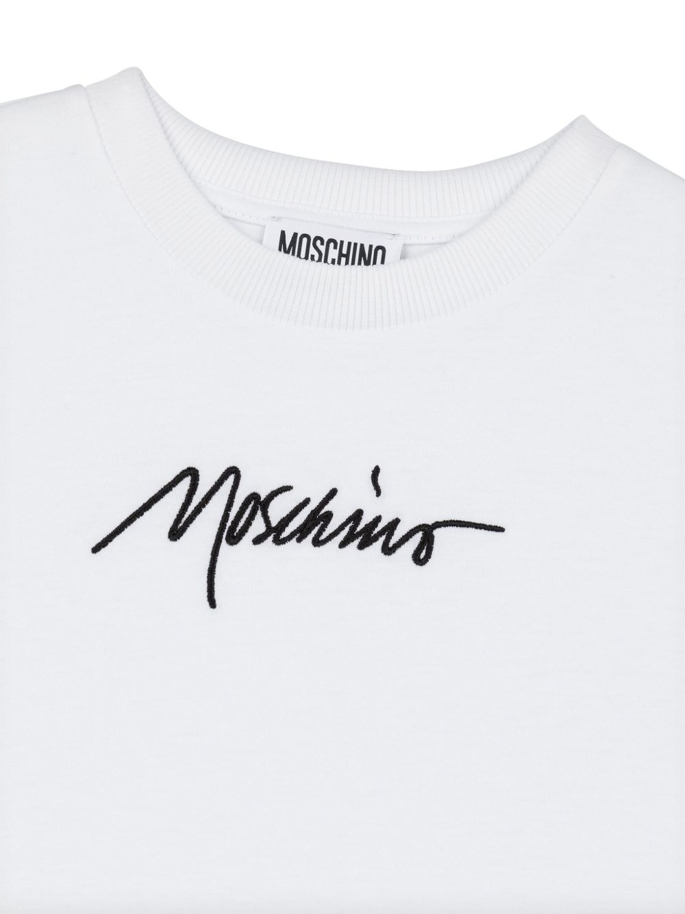 Moschino Kids t-shirt con ricamo - Ninna Nanna