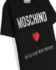 Moschino Kids t-shirt con ricamo - Ninna Nanna