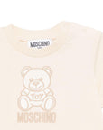 Moschino Kids t-shirt con ricamo - Ninna Nanna