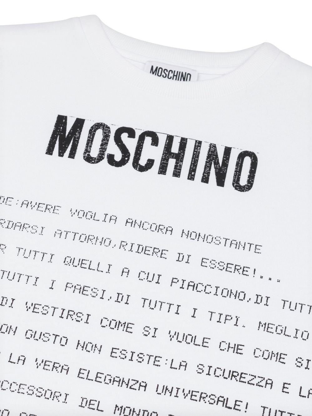 Moschino Kids t-shirt con stampa - Ninna Nanna