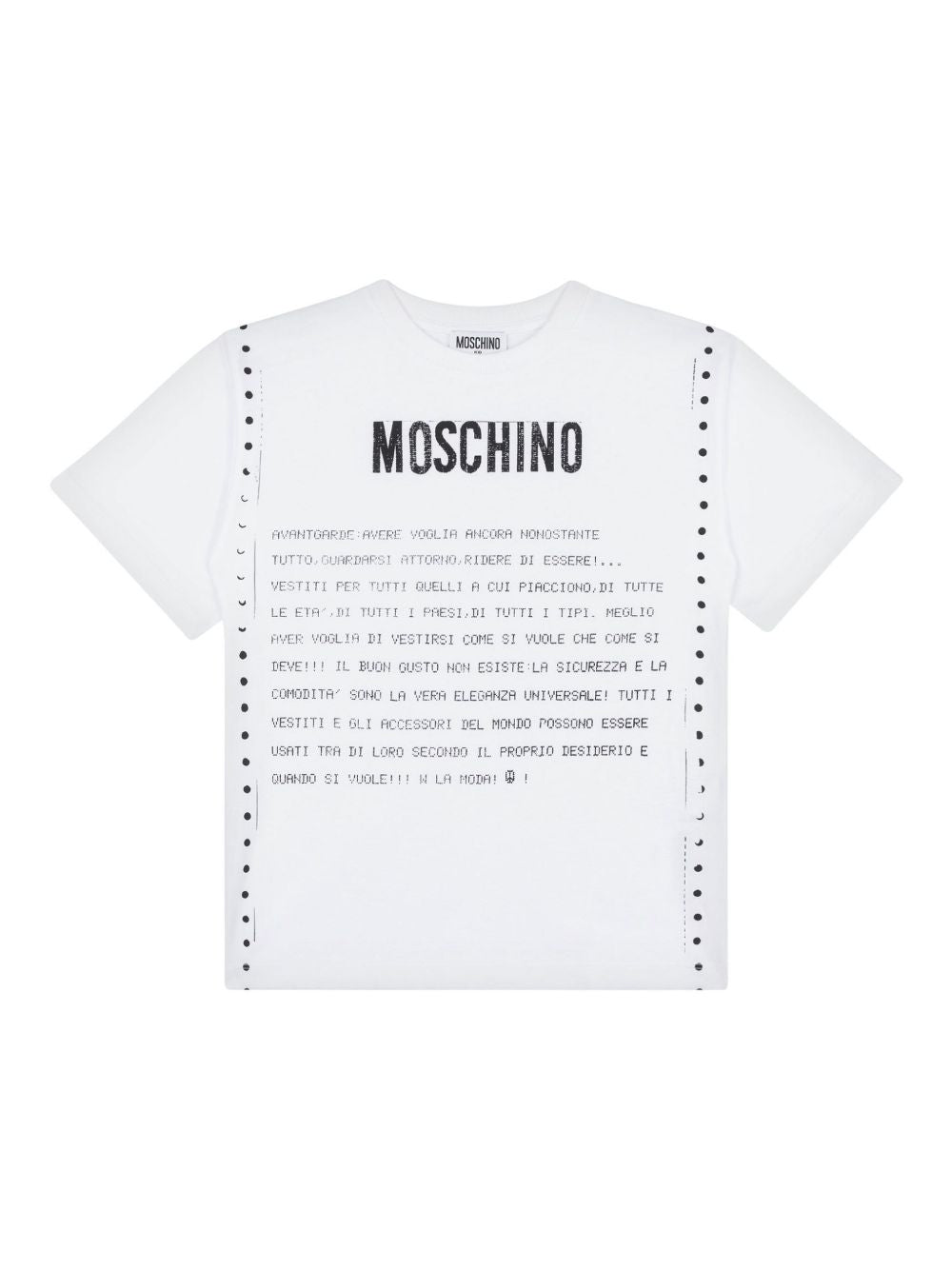 Moschino Kids t-shirt con stampa - Ninna Nanna