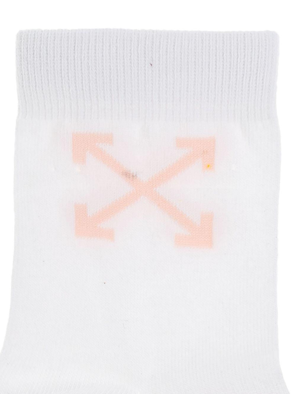 Off White Kids calzini con logo - Ninna Nanna