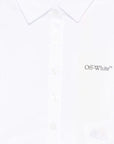 Off White Kids camicia crop - Ninna Nanna