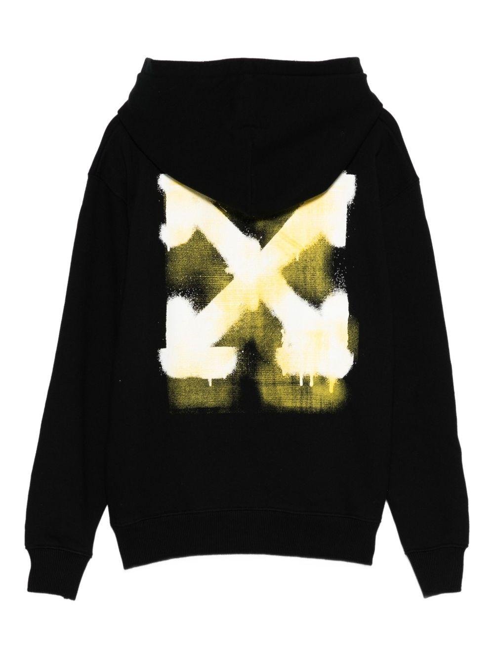 Off White Kids felpa con cappuccio - Ninna Nanna