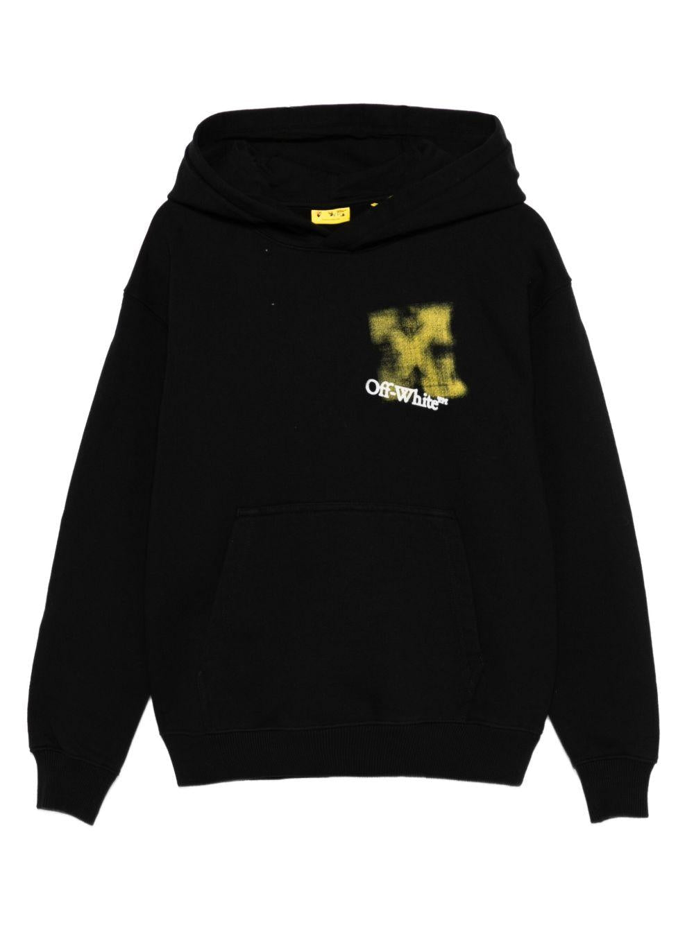 Off White Kids felpa con cappuccio - Ninna Nanna