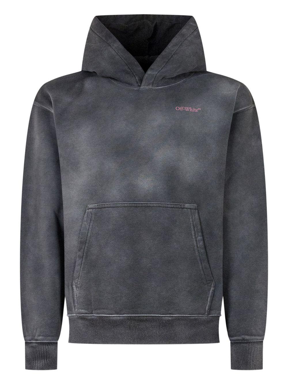 Off White Kids felpa con cappuccio - Ninna Nanna