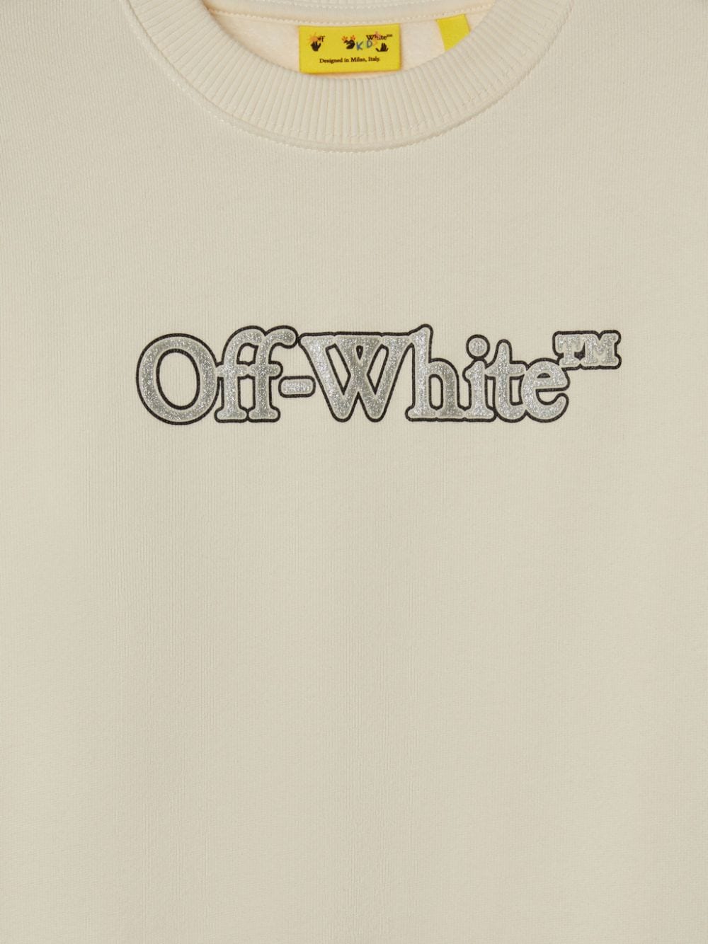 Off White Kids felpa con stampa - Ninna Nanna