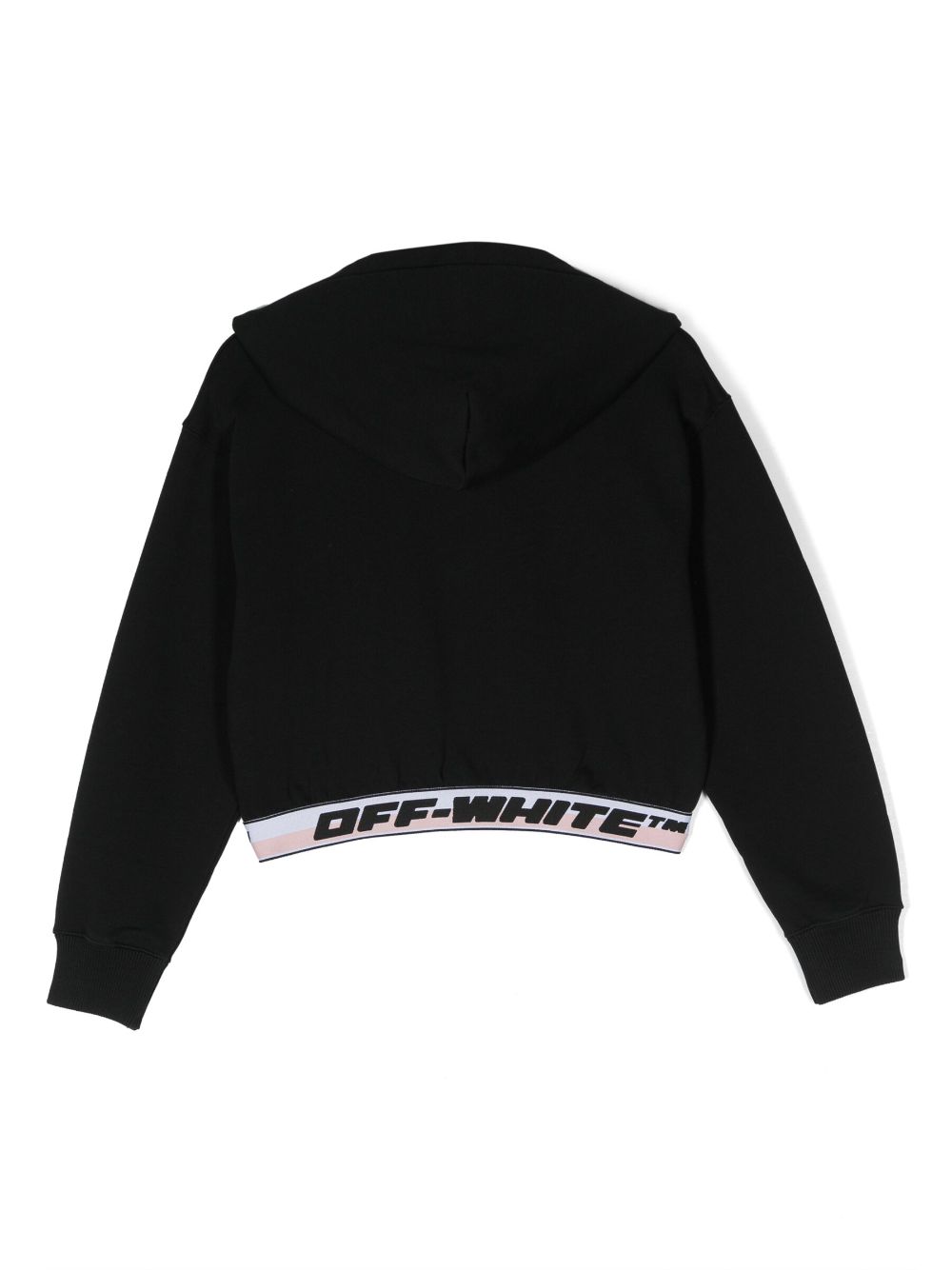 Off - White Kids felpa crop - Ninna Nanna