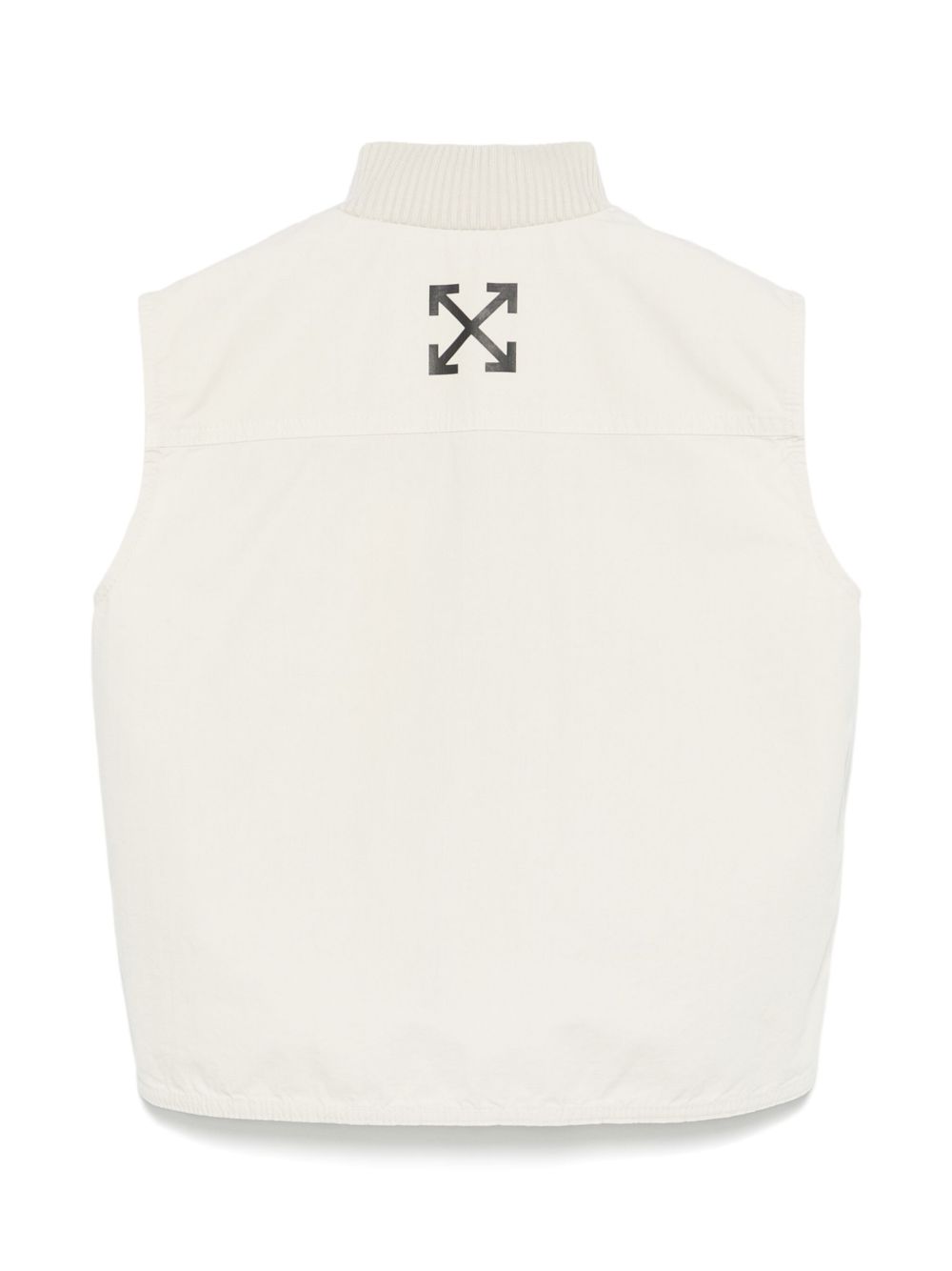 Off White Kids gilet con logo - Ninna Nanna