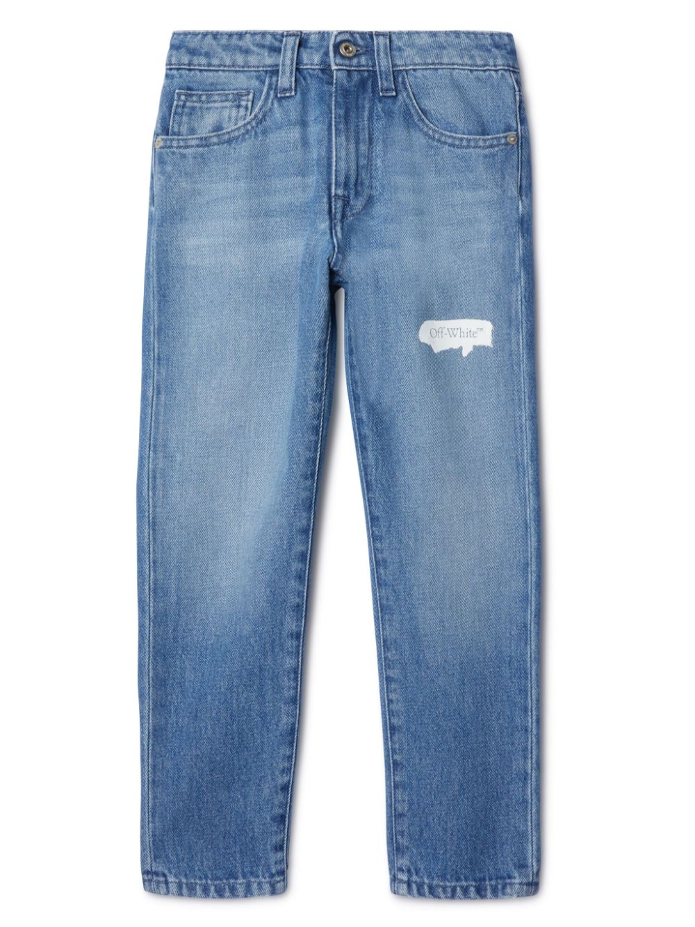 Off - White Kids jeans dritti - Ninna Nanna