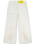 Off White Kids jeans larghi - Ninna Nanna