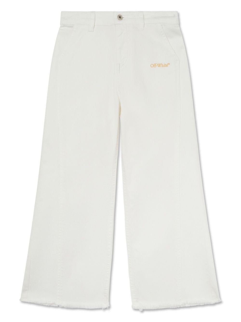 Off White Kids jeans larghi - Ninna Nanna