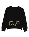Off White Kids maglione con logo - Ninna Nanna