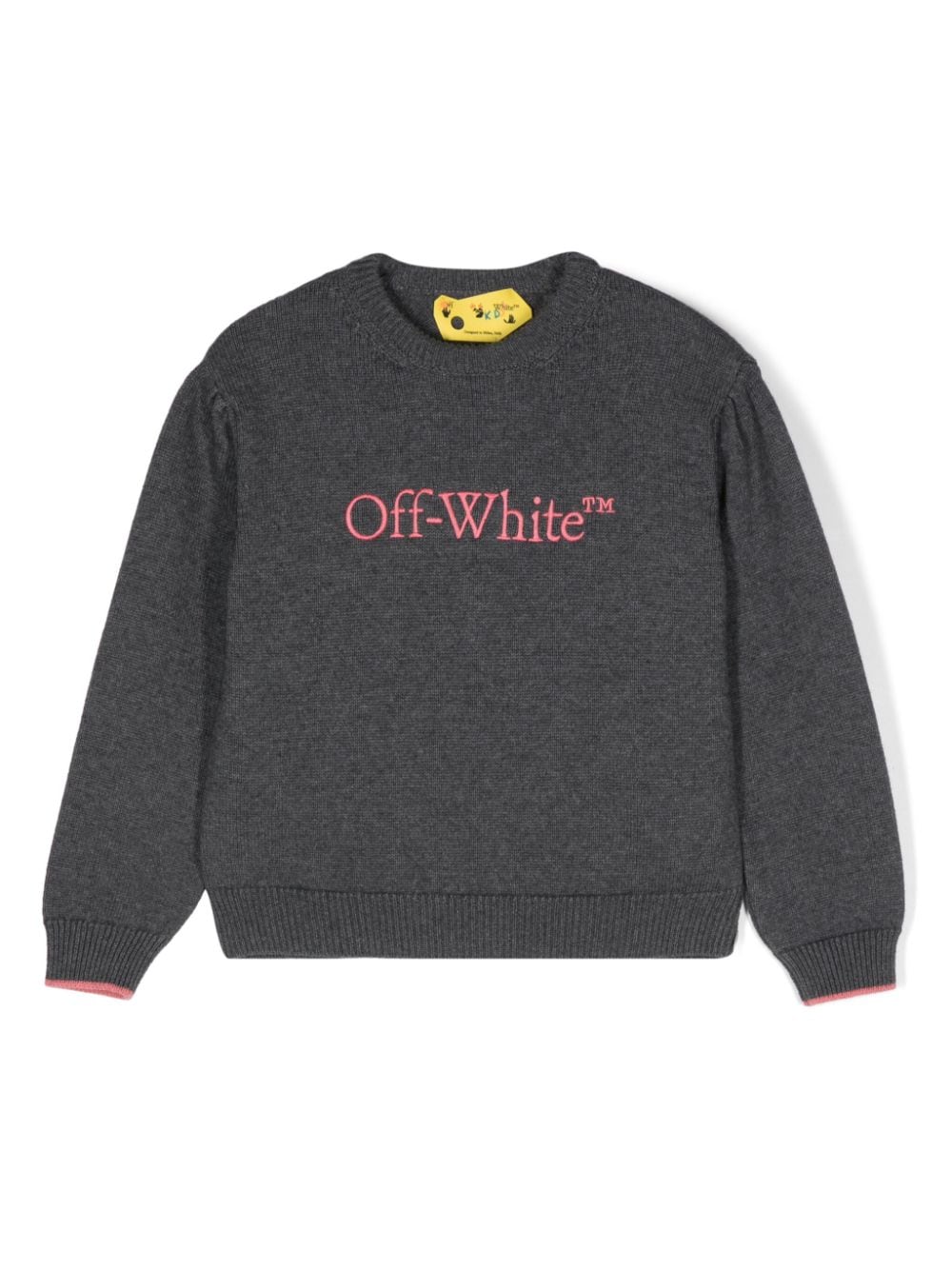 Off White Kids maglione con logo - Ninna Nanna