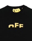 Off White Kids maglione con logo - Ninna Nanna