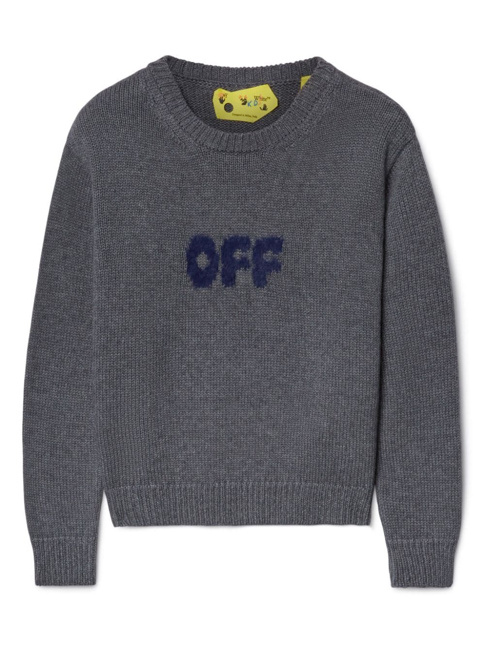 Off - White Kids maglione con logo - Ninna Nanna