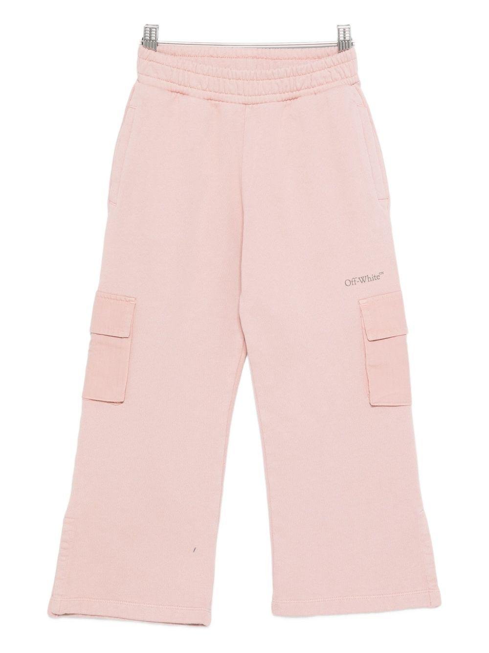 Off White Kids pantaloni in felpa - Ninna Nanna