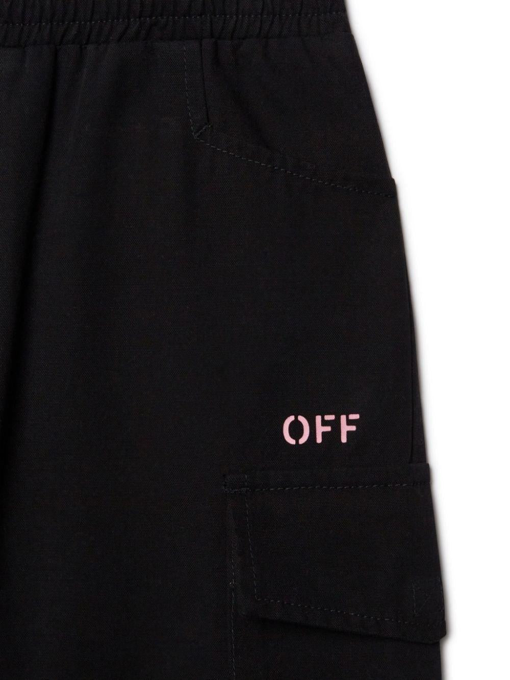 Off White Kids pantaloni in felpa - Ninna Nanna