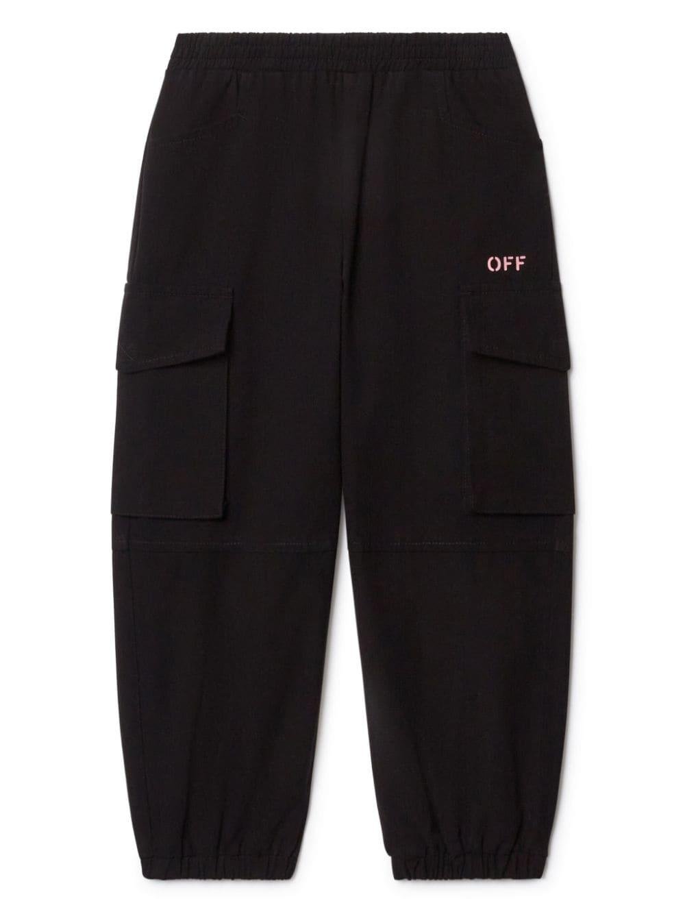 Off White Kids pantaloni in felpa - Ninna Nanna