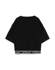 Off White Kids t-shirt crop - Ninna Nanna